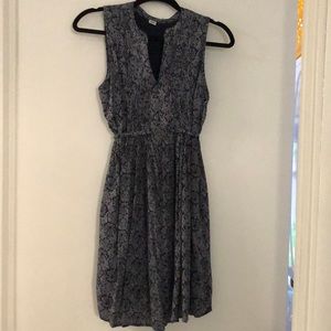 Navy blue size S maternity dress